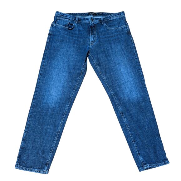 Massimo Dutti Relaxed Fit Mens Jeans Dark Wash Size 38 - Picture 2 of 9